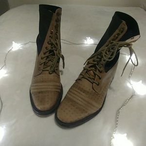 Free People Combat Boots